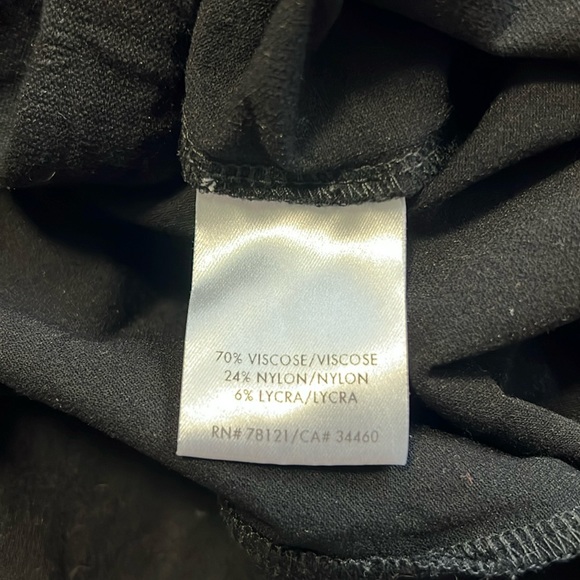 Eileen Fisher black pants Large EUC - Picture 3 of 5